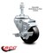 Service Caster 3 Inch Hard Rubber Wheel Swivel 10mm Threaded Stem Caster with Brake SCC SCC-TS20S314-HRS-TLB-M1015 - alternate 3